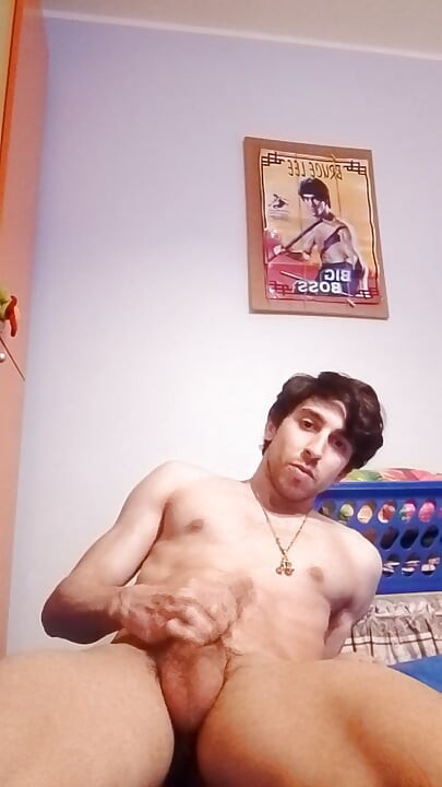 Striptease with big cock