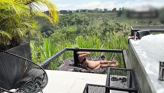 I Give My Neighbor the Best Blowjob of His Life!