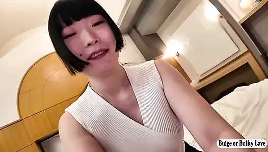 Blissful Time with a Busty Spa Girl, Business Trip Session Shifts Straight Into POV and Ends in Creampie