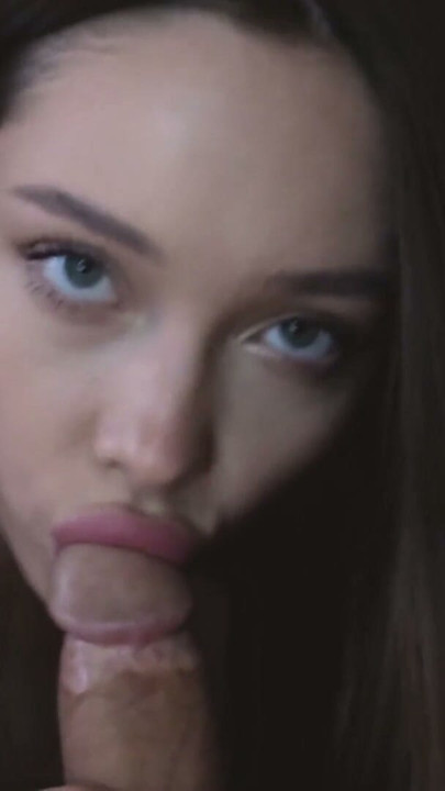 Katekuray licked a guys dick until he cum | Clip 1