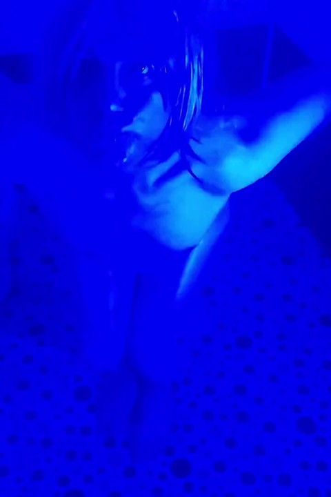 Booty Crossdresser Spanking Own Ass Under the Hot Shower