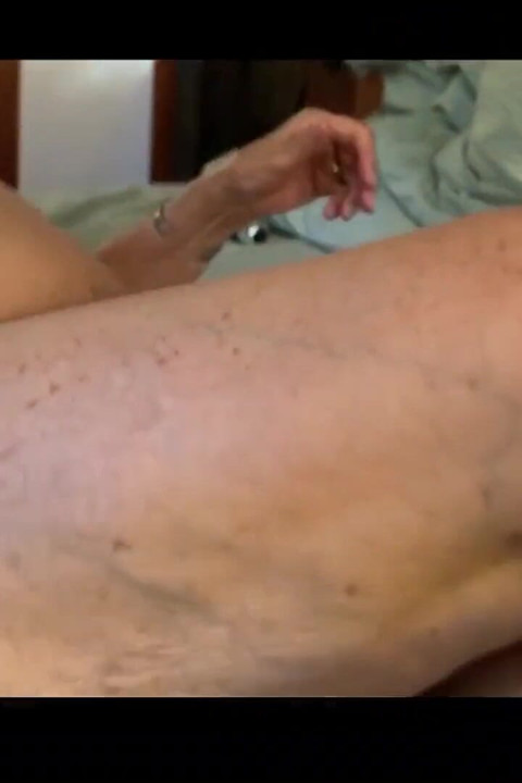 Naked Granny Stepaunt Gives Hand Job & Foot Job Rough Soles High Arches