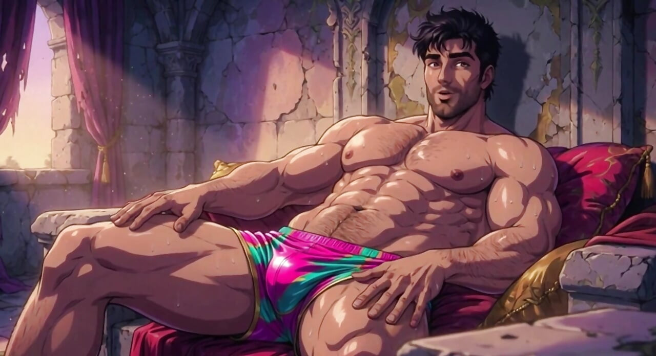 แอนิเมชั่นเสียงและ Hunk อีโรติก