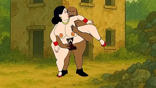 Part 4  big ass indian aunty sushilaa  fucked very hard in open