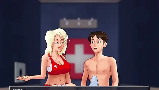 Моя сводная сестра Cassie отсасывает у меня у глорихола в SummerTime Saga XXX