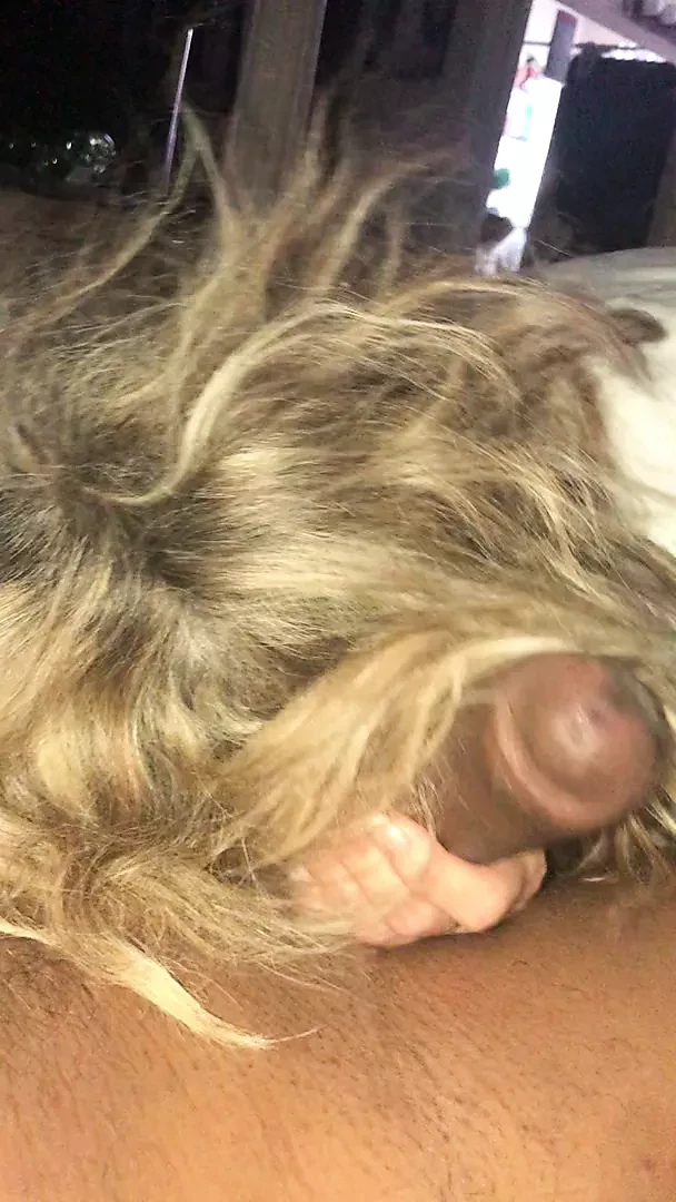 Mature interracial Blowjob