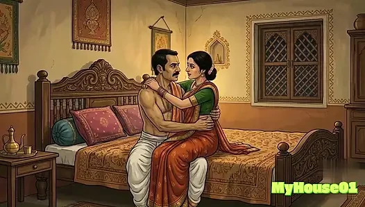 Pushpa and Sinu home made video p3