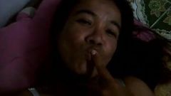 Thailand girl finger blowjob