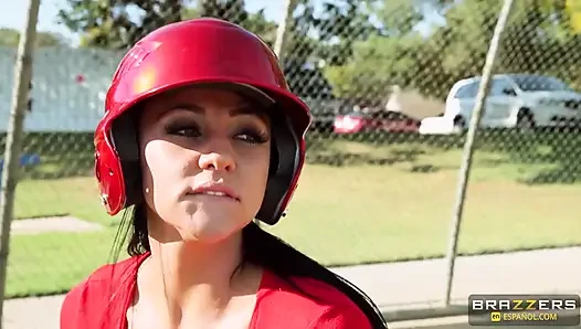 Brazzers - baseball spielen, dann nimmt dieses heiße küken meinen körper an