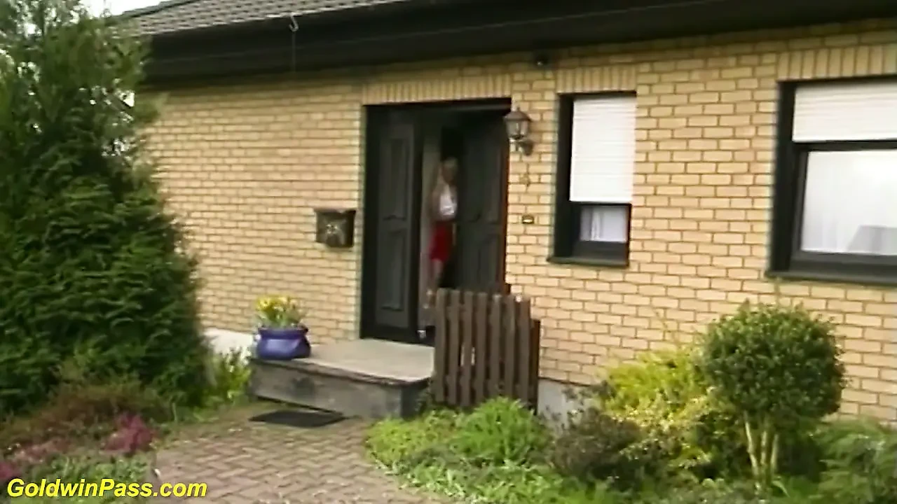 Rough German big cock anal party