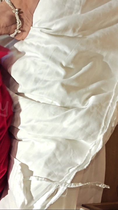 Riya in Saree #40 POV Blowjob Big Black Dick