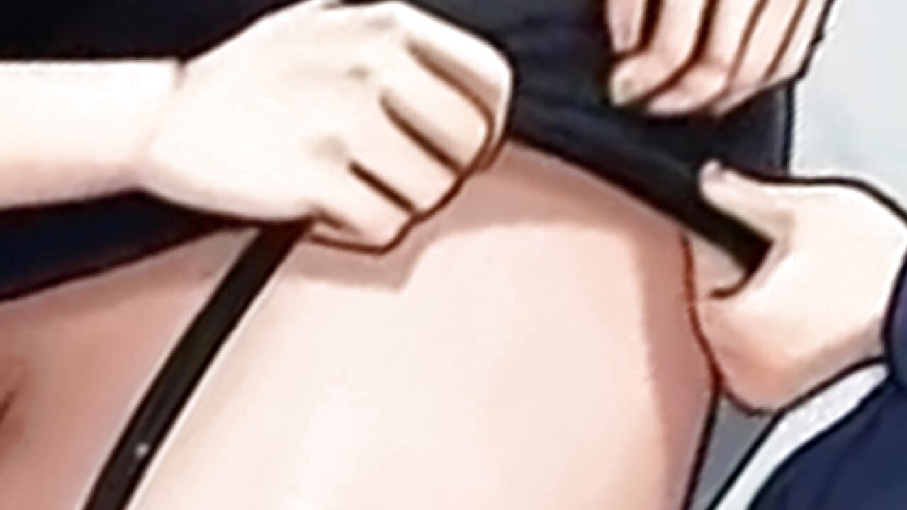 Waifu Secretary POV – Close-Up Nylon Teasing & Sneaky Cunnilingus Play Warm UP
