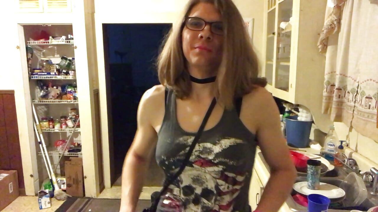 Sexy TransGirl Gets Ready for a Night of Fun!