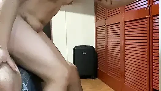 Angy fucking in sexy high heels