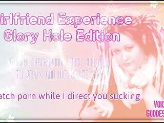 Audio only - Girlfriend experience glory hole edition