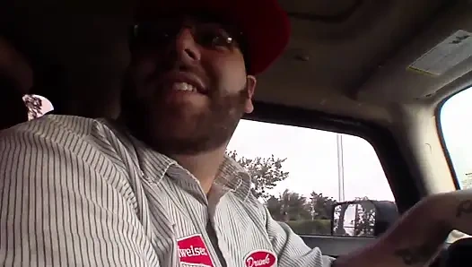 Sarışın çılgın kaltak için büyük büyük dev bir canavar yarak