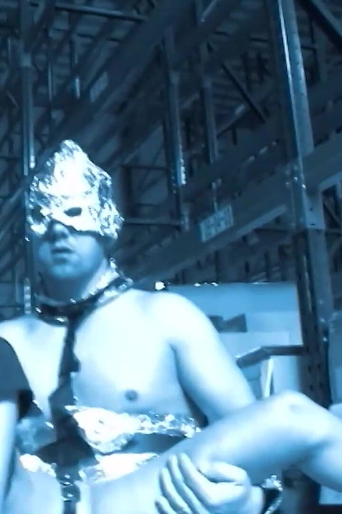 German Domination Scene - Blonde in Fetish Gear