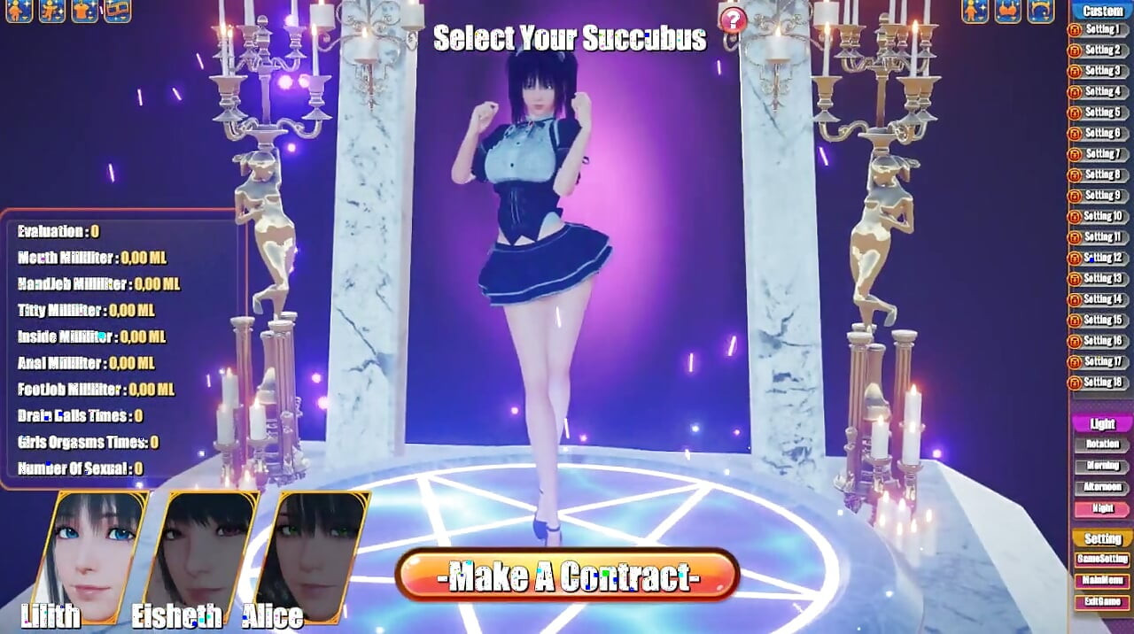 Succubus Cafe - Partea 5 - Două gagici sexy pentru o pulă de Loveskysanhentai