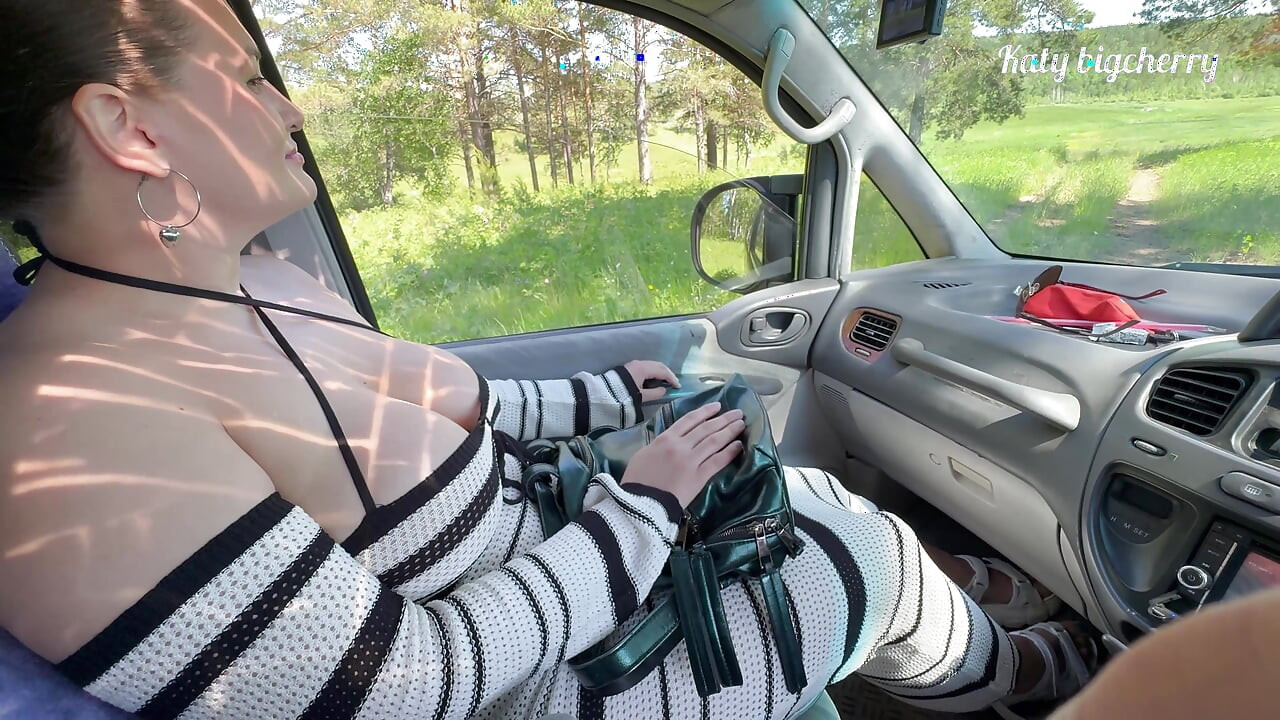Risky Public Sex With A Hitchhiker In The Middle Of The Forest