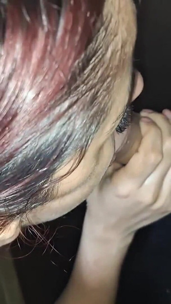 Wife slut cumshot in the mouth of unknown gloryhole-creampie! | Clip 3