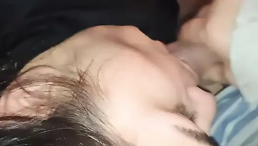 Stepdaughter sucks my dick all day and swallows it all