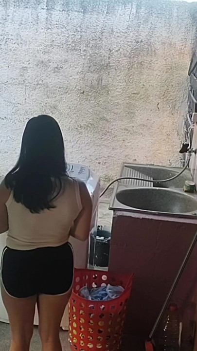 Must-see moment from "wife left and the maid couldn't resist my erect dick"