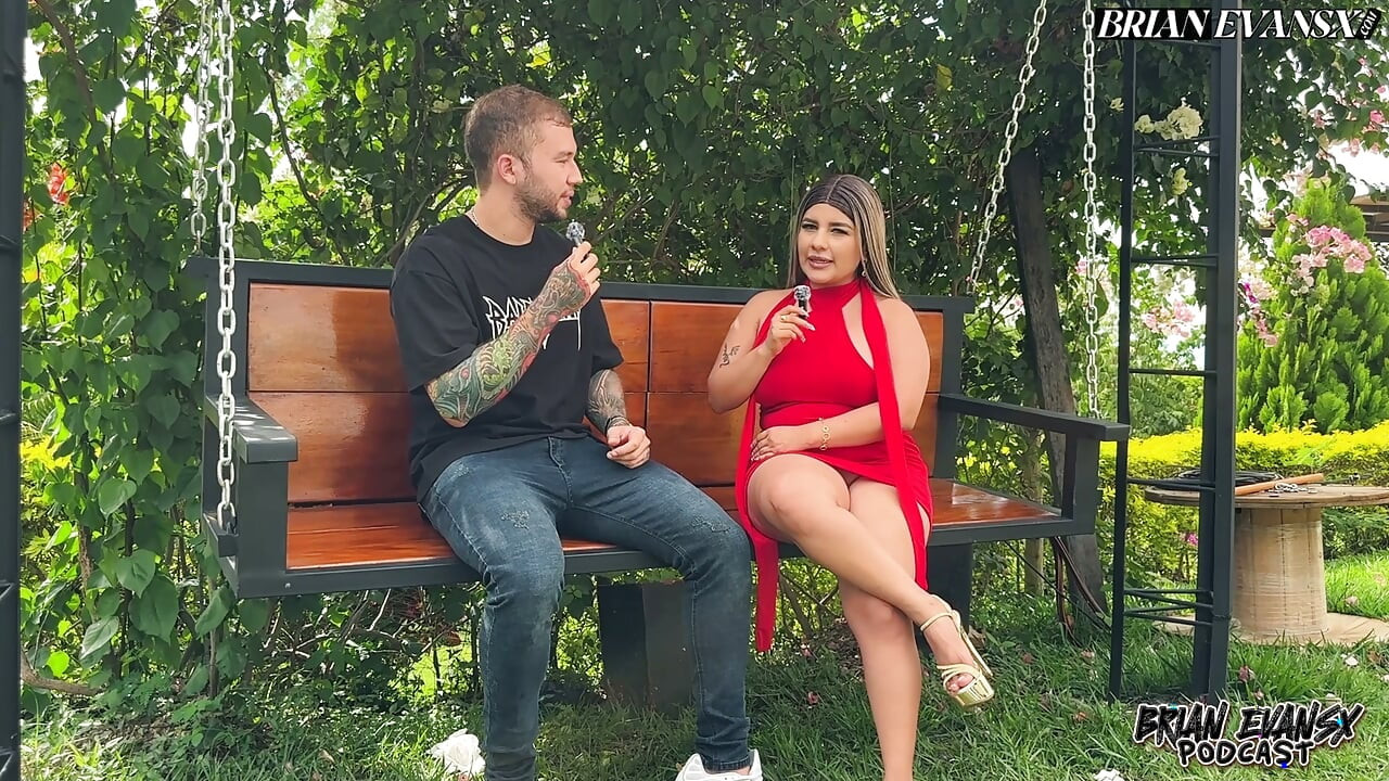 Blonde Colombian Naty Delgado has a podcast that ends with outdoor sex - Brian Evansx