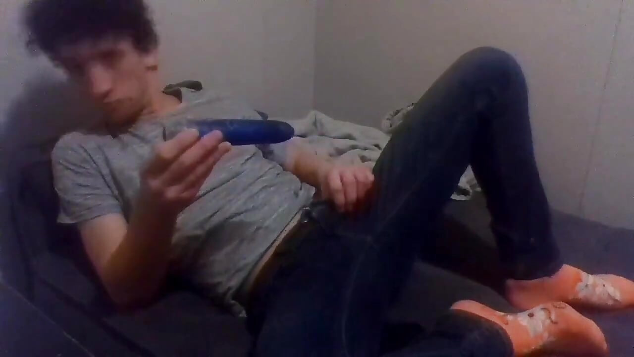 Stuffing My Barenaked Asshole Rough Solo with My Thick New Vibe and No Lube, Dry Fucked
