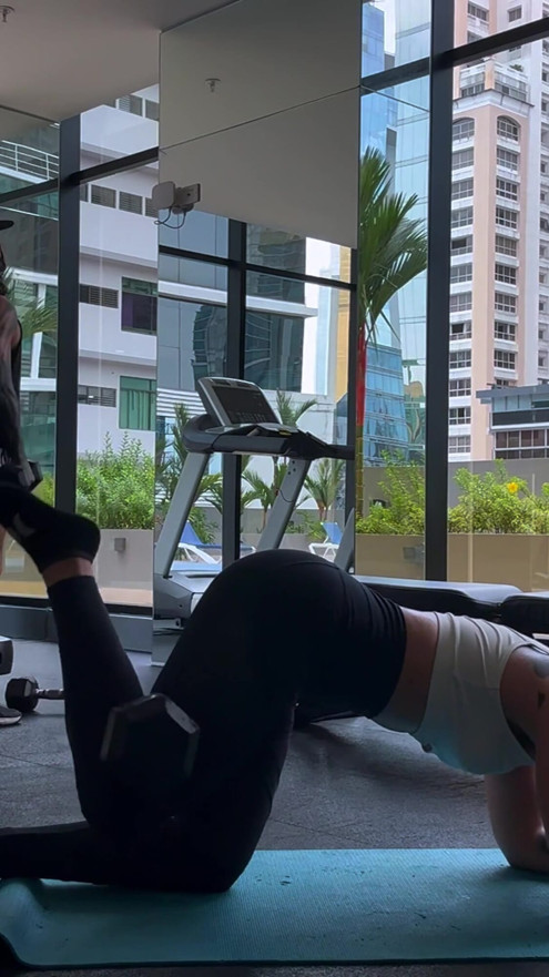 Smell my dirty bush and my sweaty ass after training | Clip 1