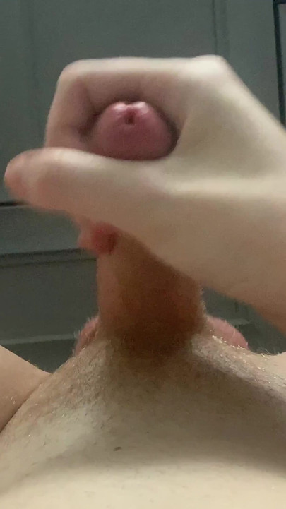 Twink Boy Needed to Cum Before Shower