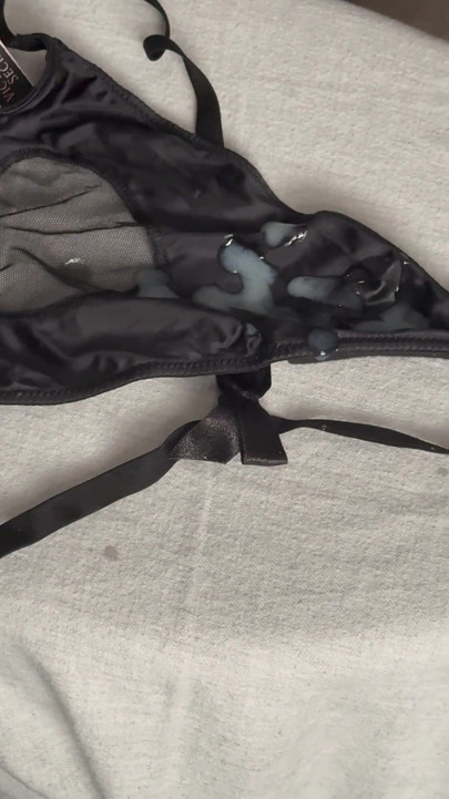 Cum on Wife’s Panties 10