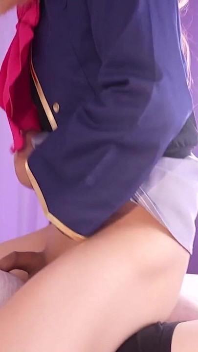 Memorable moment from "Oshi no Ko Ruby cosplayer Blowjob and Cowgirl, hentai japanese shemale cosplay 5"