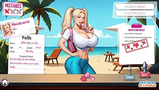 Ep2: Day 2: Beach Activities - Futa Zone Lewd Control