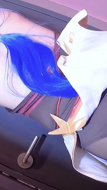Genshin Impact, cosplayerka Ganyu zostaje wyruchana, japońskie hentai anime crossdresser cosplay 10 | Klip 1