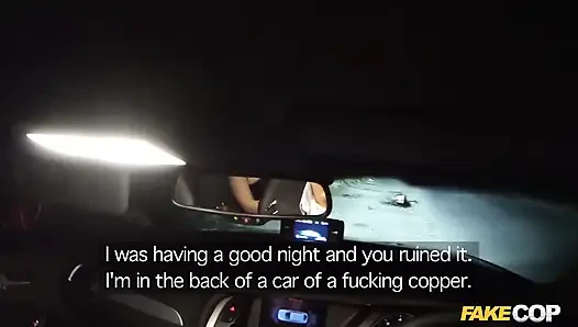 Fake Cop - Young Partygoer Frisked in an Alleyway and Sucks Cock POV