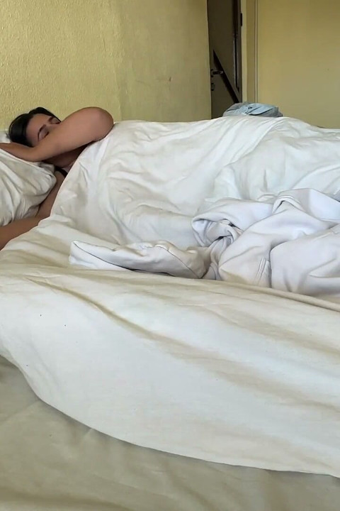 Naked and Tired in a Hotel Room with His Best Friend!