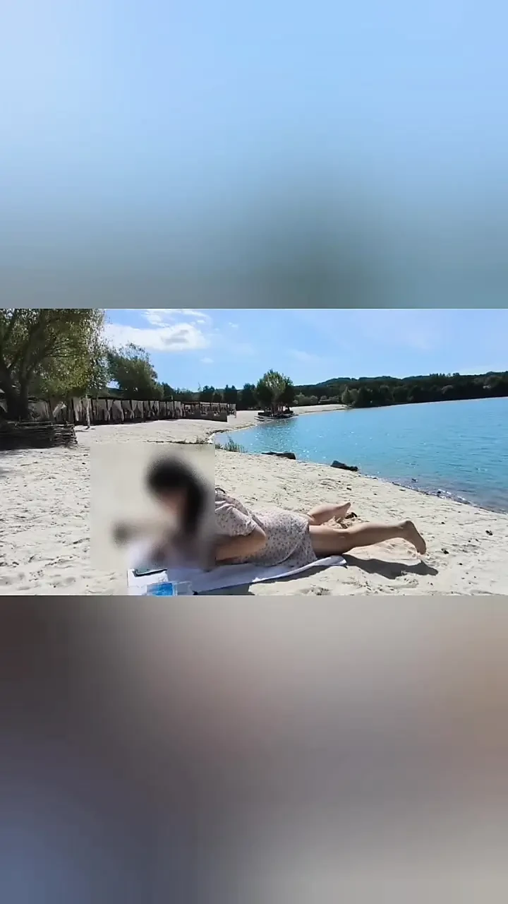 Almost got caught naked on the beach.