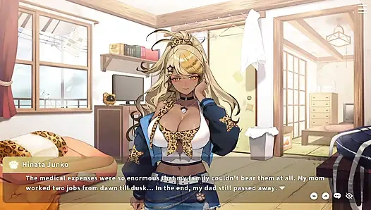 4 V-Lover Yui Rubs It In. Our MC walks in and sees Yui masturbating!