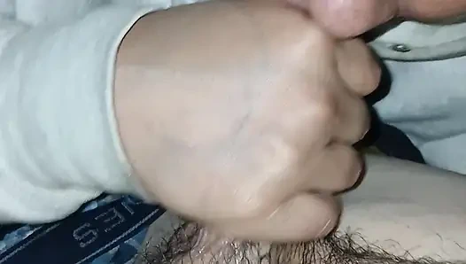 Ich spiele nur mit meiner latina hotwife