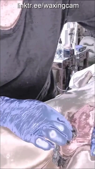 camera is peeping. waxing of a male cock and ass #93 | Clip 1