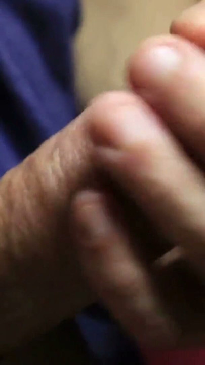 gentle penis massage to the music and inflated red head | Clip 2