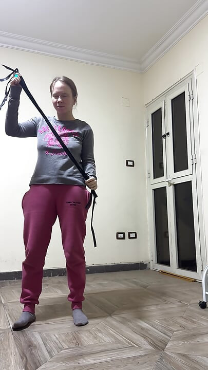 Amarrada e amordaçada