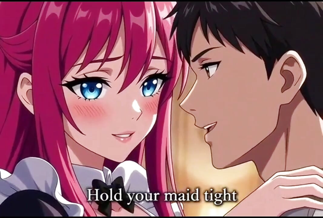 Sexy 3D Anime Maid gives her master  unforgettable pleasure