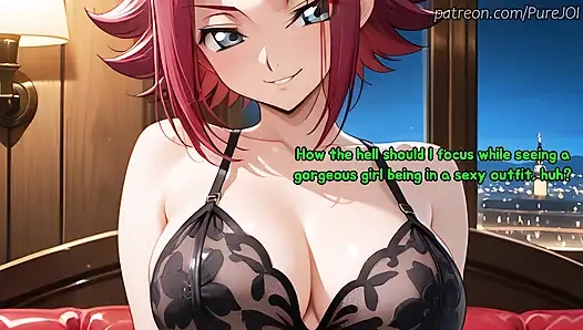 Kallen Kozuki prepared a special lingerie fashion show for you (JOI)
