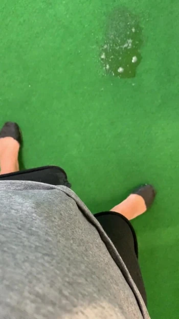 XXL Huge Cock Pissing Public