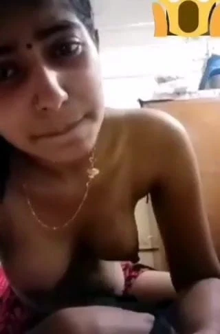 Housewife showing video call