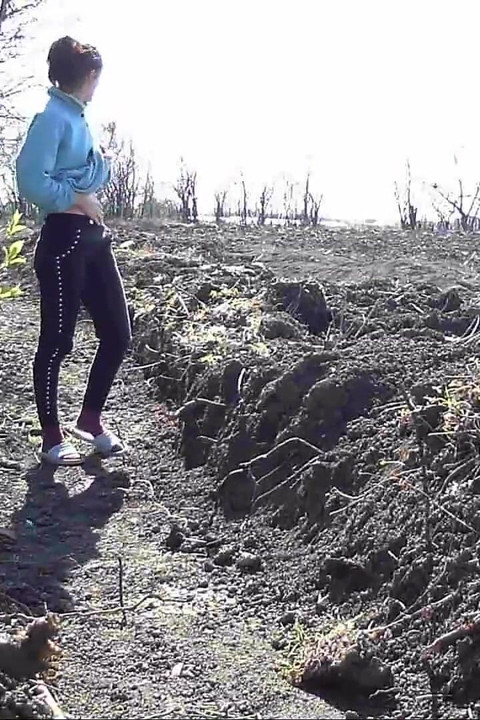 Peeing in nature