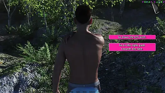 Жизнь вместе г-н Blackeyes - стрип Блэк Джек, первый день на нудистском кемпинге 2