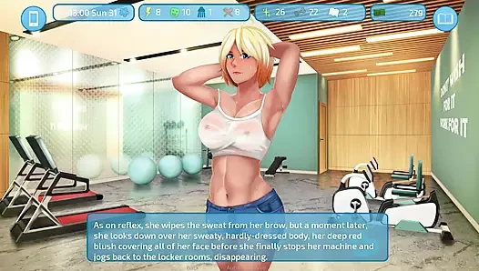 Love & sex second base: the shy hot blondie from the gym ep 22