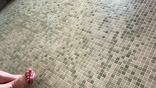 Part 1: Straightforward Perfect Body Sauna Girl Mixed Bathing Sauna Super Aroused